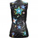 CRAZY IDEA TOP SIRIO BLACK-ZEBRA