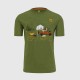 KARPOS GENZIANELLA T-SHIRT CEDAR GREEN