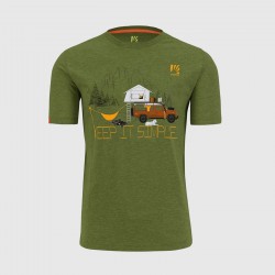 KARPOS GENZIANELLA T-SHIRT CEDAR GREEN