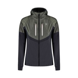 MONTURA SPITZE HYBRID JACKET WOMAN ARDESIA/VERDE SALVIA