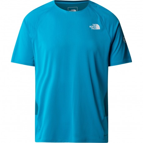 THE NORTH FACE T-SHIRT DA CORSA SUMMIT HIGH TRAIL DA UOMO SAPPHIRE SLATE/BLUE MOSS