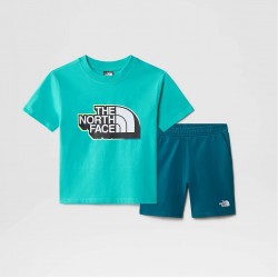 THE NORTH FACE SET SUMMER DA BAMBINO Geyser Aqua-Blue Moss