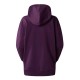 THE NORTH FACE FELPA CON CAPPUCCIO SIMPLE DOME CON CERNIERA INTEGRALE DA DONNA BLACK CURRANT PURPLE