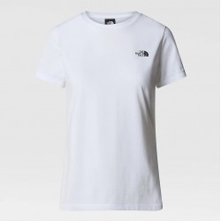 THE NORTH FACE T-SHIRT SIMPLE DOME DA DONNA TNF White