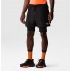 THE NORTH FACE PANTALONCINI SUNRISER 4” 2 IN 1 DA UOMO TNF Black