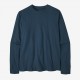 PATAGONIA Men's Long-Sleeved Essential Tee Tidepool Blue