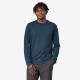 PATAGONIA Men's Long-Sleeved Essential Tee Tidepool Blue