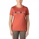 CARHARTT W RELAXED FIT LIGHTWEIGHT SHORT-SLEEVE MULTI COLOR LOGO GRAPHIC T-SHIRT TERRACOTTA