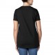 CARHARTT W RELAXED FIT LIGHTWEIGHT SHORT-SLEEVE MULTI COLOR LOGO GRAPHIC T-SHIRT BLACK