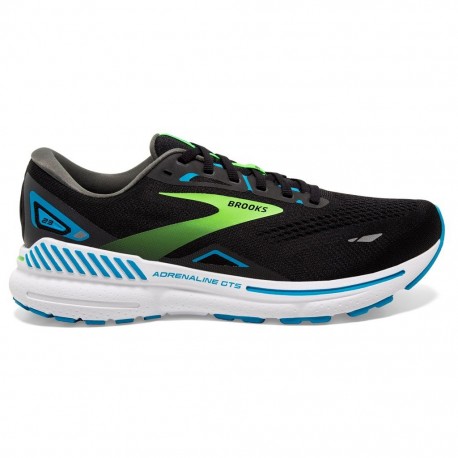 BROOKS Adrenaline GTS 23 Black/Hawaiian Ocean/Green