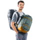 DEUTER GRAVITY ROPE BAG teal-cinnamon