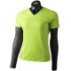MICO MAGLIA COLLO A V MANICA CORTA WOMAN - EXTRA DRY OUTDOOR VERDE PRATO