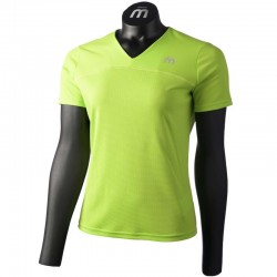 MICO MAGLIA COLLO A V MANICA CORTA WOMAN - EXTRA DRY OUTDOOR VERDE PRATO
