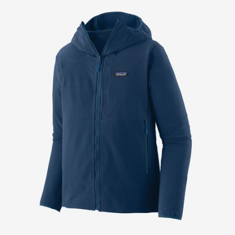 PATAGONIA Men's R1® TechFace Hoody Tidepool Blue