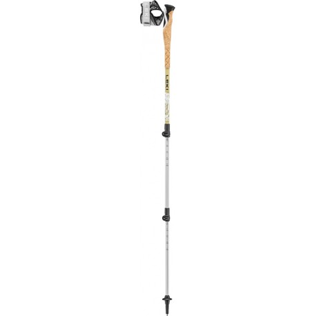 LEKI CROSS TRAIL TA white-goldbrown-black 100-135cm
