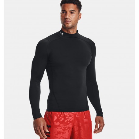 UNDER ARMOUR Lupetto ColdGear® Fitted da uomo nero
