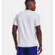 UNDER ARMOUR Maglia a maniche corte HeatGear® Fitted da uomo white