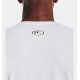 UNDER ARMOUR Maglia a maniche corte HeatGear® Fitted da uomo white