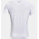 UNDER ARMOUR Maglia a maniche corte HeatGear® Fitted da uomo white