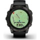 GARMIN epix™ Pro (Gen 2) – Sapphire Edition 47 mm Carbon Gray DLC Titanium con cinturino Black
