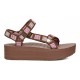 TEVA FLATFORM UNIVERSALCROCHET MARRONE
