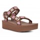 TEVA FLATFORM UNIVERSALCROCHET MARRONE