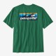 Patagonia Men's Boardshort Logo Pocket Responsibili-Tee gather green