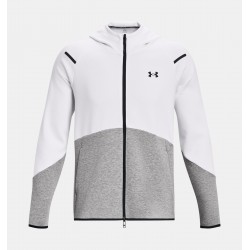 UNDER ARMOUR Maglia UA Unstoppable Fleece Full Zip da uomo GRAY