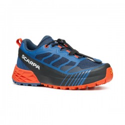 SCARPA RIBELLE RUN KID GTX blue-spicy orange