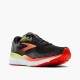 BROOKS GHOST 16 Black/Mandarin Red/Green