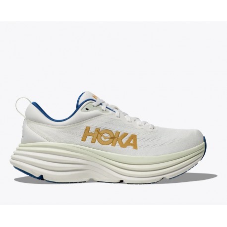 HOKA Bondi 8 Frost / Gold