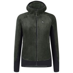 MONTURA REMIX FLEECE JACKET WOMAN VERDE SALVIA
