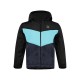 MONTURA POLAR TRILOGY JACKET BABY BLACK/TURQUOISE