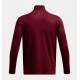 UNDER ARMOUR Maglia UA Qualifier Run ½ Zip da uomo Cardinal / Reflective