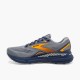 BROOKS Adrenaline GTS 23 Grey/Crown Blue/Orange