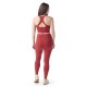 SMARTWOOL Reggiseno corto Active da donna CURRANT