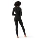 Smartwool Maglia strato base girocollo Classic Thermal Merino da donna black