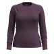 Smartwool Maglia strato base girocollo Classic Thermal Merino da donna PURPLE IRIS HEATHER