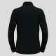 ODLO Mid layer Berra con mezza zip BLACK UOMO