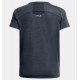 UNDER ARMOUR Maglia a maniche corte UA Launch Trail da donna Downpour Gray / Reflective