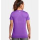 UNDER ARMOUR Maglia a maniche corte UA Tech™ V-Neck da donna Lavish / White