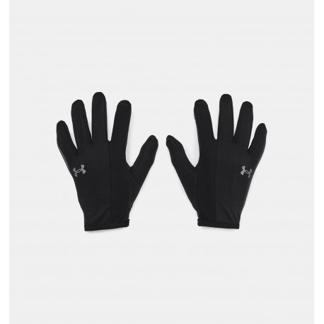 UNDER ARMOUR Guanti UA Storm Run Liner da uomo BLACK