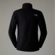 THE NORTH FACE Pile 100 Glacier con cerniera integrale da donna TNF Black-NPF