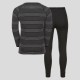 ODLO Completo base layer Active Warm per bambini black-grey melange