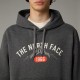 THE NORTH FACE Felpa con cappuccio Varsity con grafica da uomo TNF Medium Grey Heather