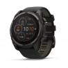 GARMIN fēnix® 8 - 51 mm, Solar, Sapphire Sapphire, Titanio, Carbon Gray DLC & Black