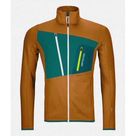 ORTOVOX FLEECE GRID JACKET SLY FOX