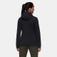 MAMMUT ARCTIC IV ML HOODED JACKET WOMEN BLACK MELANGE