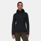 MAMMUT ARCTIC IV ML HOODED JACKET WOMEN BLACK MELANGE