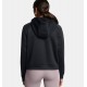 UNDER ARMOUR Felpa con cappuccio Armour Fleece® da donna BLACK